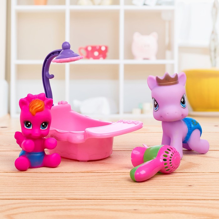 Пони "Малютка" с аксессуарами, МИКС