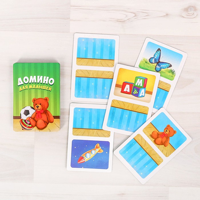 Домино настольная игра «Для малышей»