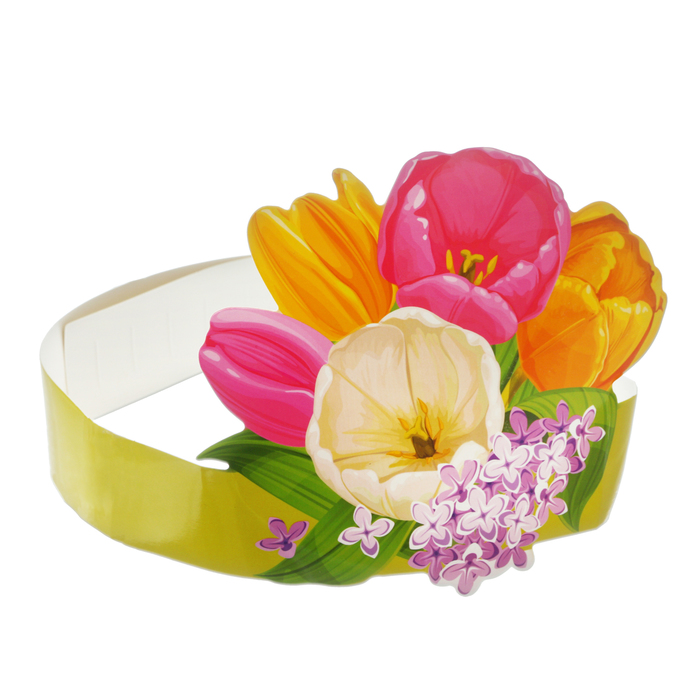 Головной убор "Цветы"