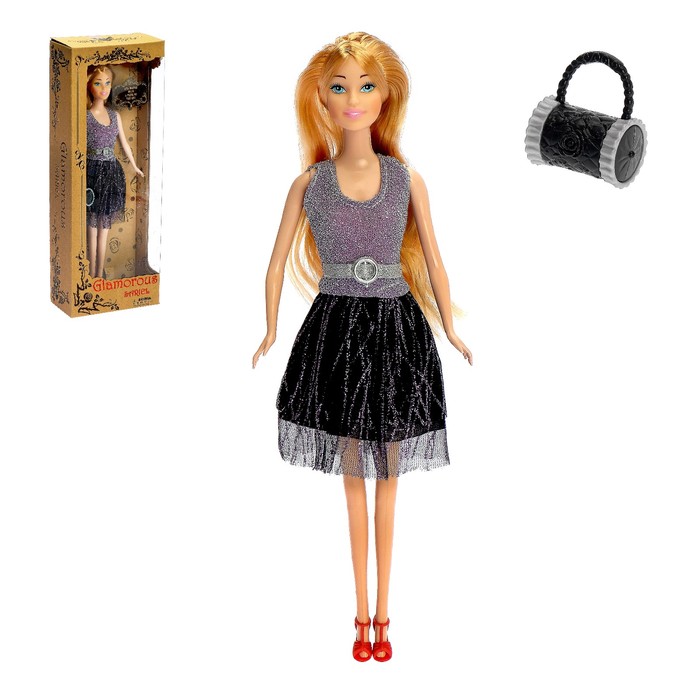 Кукла модель "Вита" в платье, МИКС