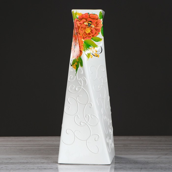 Ваза "Эквилибриум" декупаж