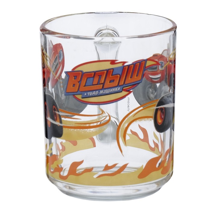 Кружка 250 мл "Вспыш и чудо-машинки"