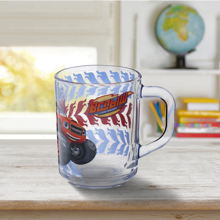 Кружка 250 мл "Вспыш и чудо-машинки"