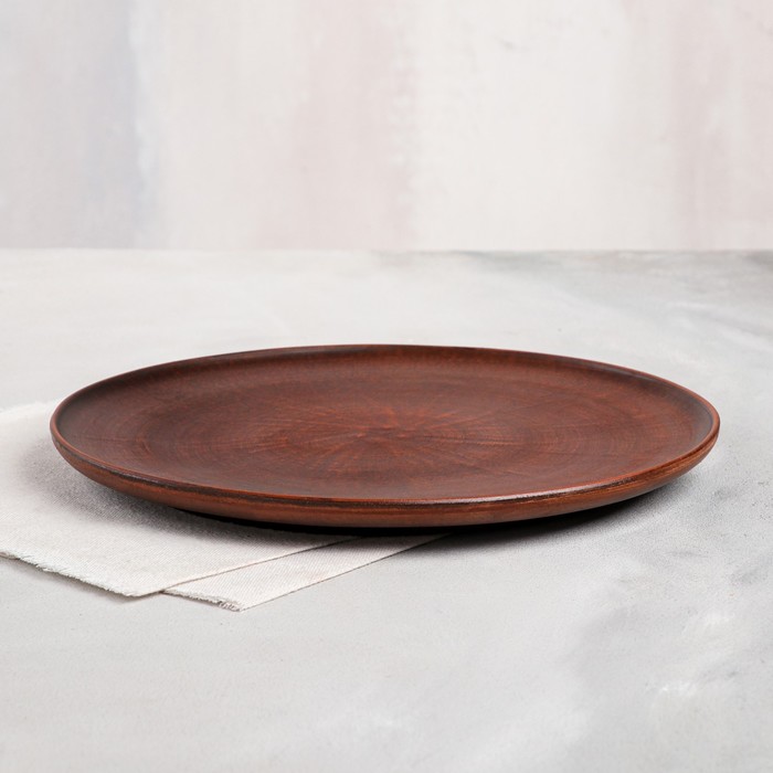 Тарелка d=24 см плоская, гладкая