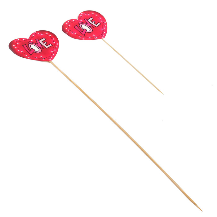 Топпер - открытка "LOVE" гирлянда