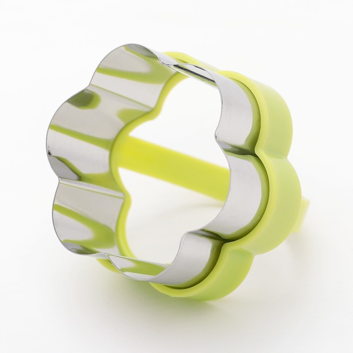 Набор форм для вырезания печенья "Цветок", 3 шт, цвета МИКС