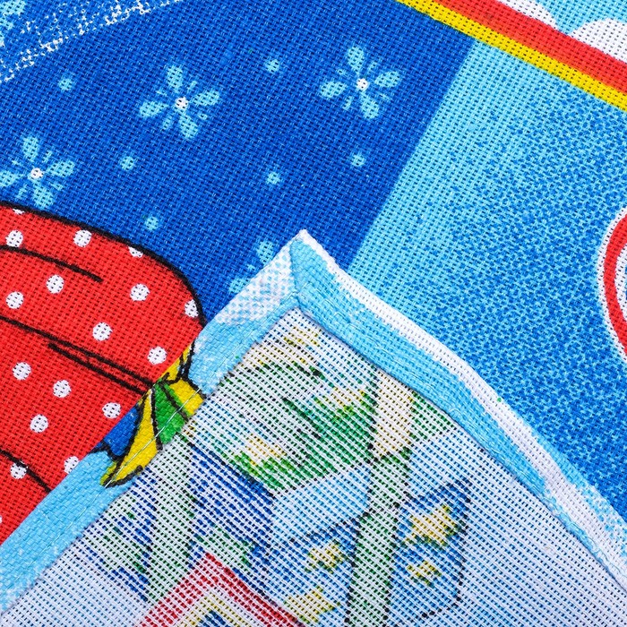 Набор полотенец DomoVita "Женский день", цвет синий МИКС 40х60 см 4 шт в пакете