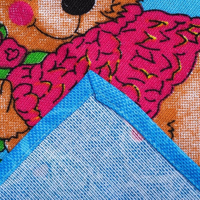 Набор полотенец DomoVita "Для тебя", цвет синий МИКС 40х60 см 4 шт в пакете