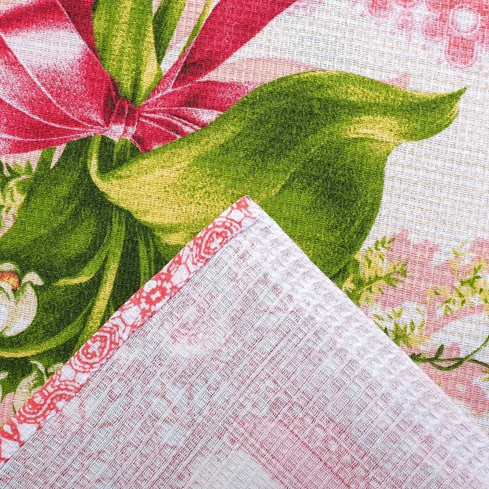 Набор полотенец DomoVita Скарлет, 50х60 см 3 шт в коробке