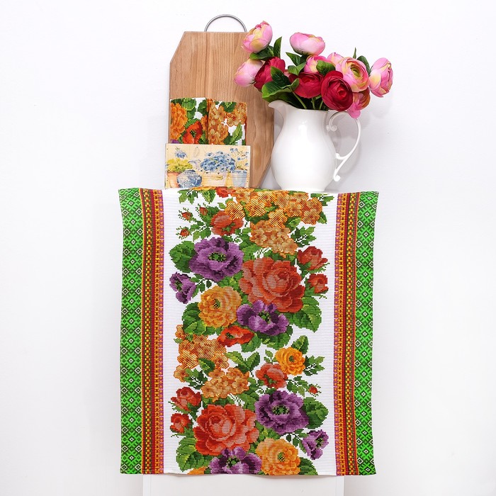 Набор полотенец DomoVita Жаклин, 50х60 см, 3 шт в коробке