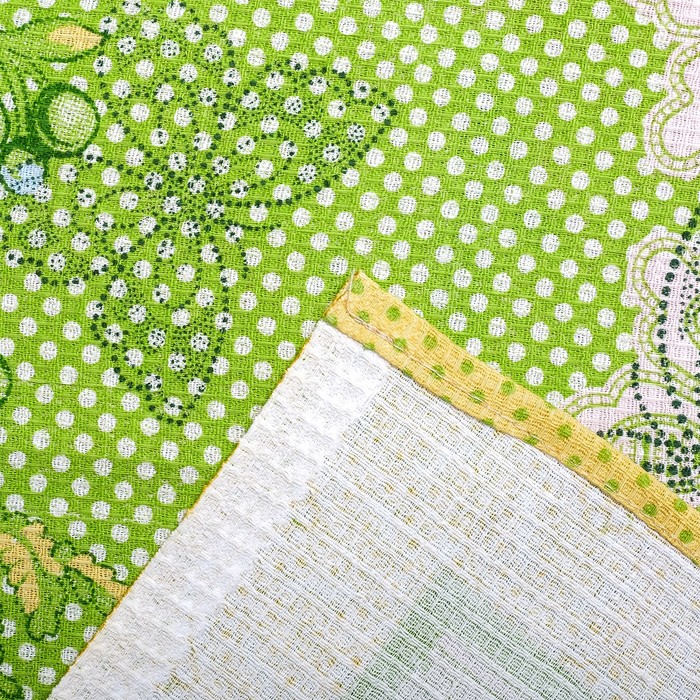 Набор полотенец DomoVita Нежность, 50х60 см, 3 шт в коробке