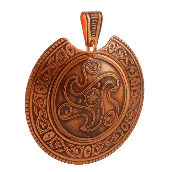 Колт накладной «Трискелион» D 52 мм, D вставки 36 мм