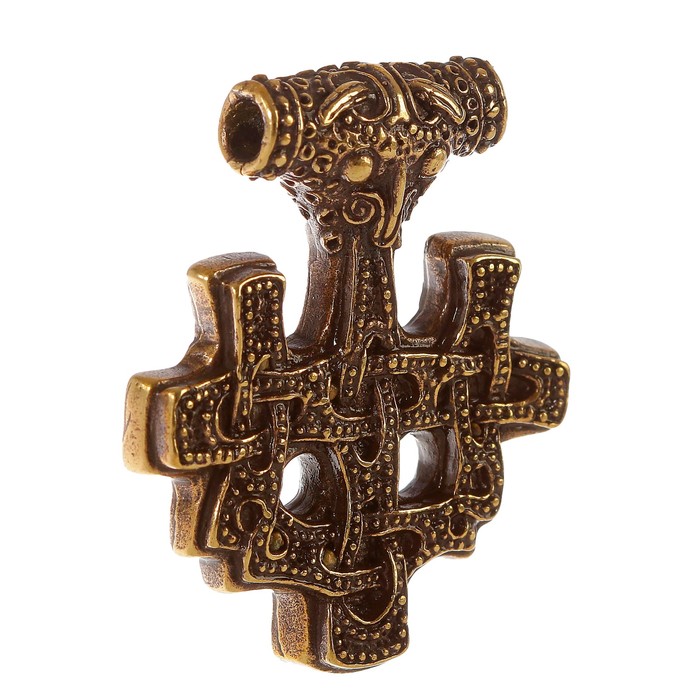 Подвеска с острова Хиддензе H 36 мм, L 42 мм латунь