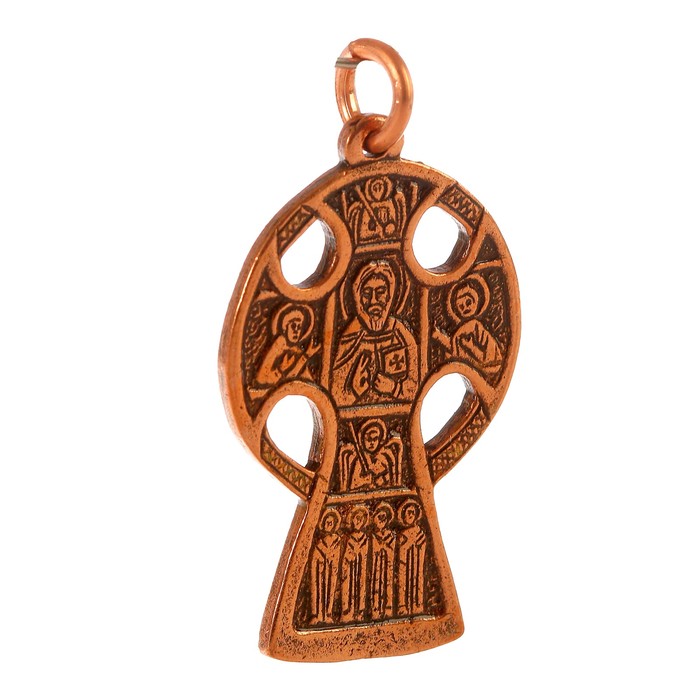 Русский крест H 36 мм, L 22 мм медь