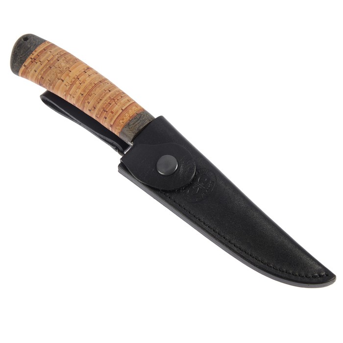 Нож "Барибал", рукоять береста