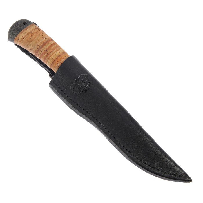 Нож "Восток", рукоять береста