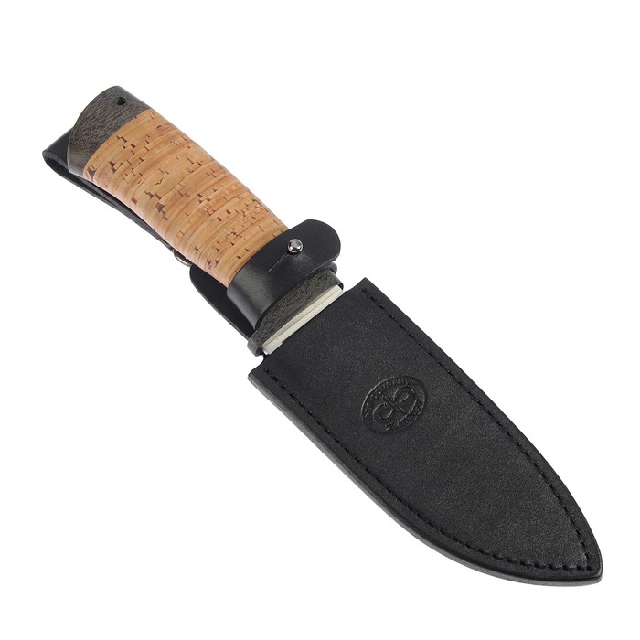 Нож "Гепард", рукоять береста