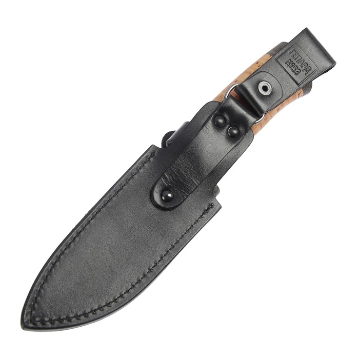 Нож "Гепард", рукоять береста