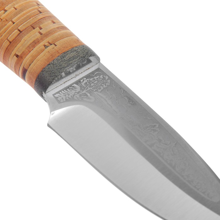 Нож "Добрый", рукоять береста