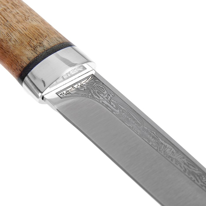 Нож "Пескарь", рукоять дерево