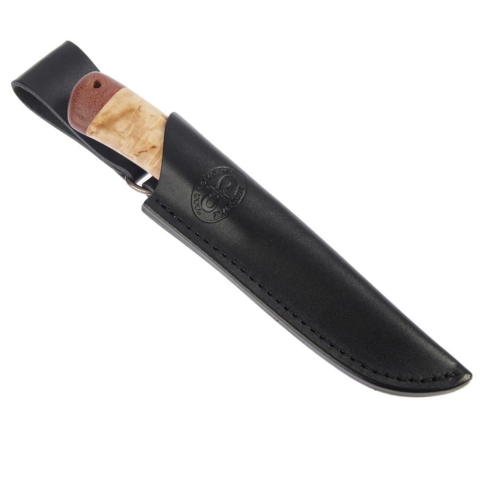 Нож "Робинзон-2", рукоять карельская береза