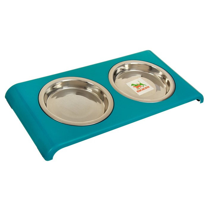 Подставка "Грация" с 2 мисками, 2 х 175 мл