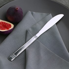Нож столовый Доляна «Варт», 21,9 см, толщина 2 мм Ош