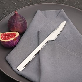 Нож столовый Доляна «Нью Гастро», 20 см, толщина 2 мм