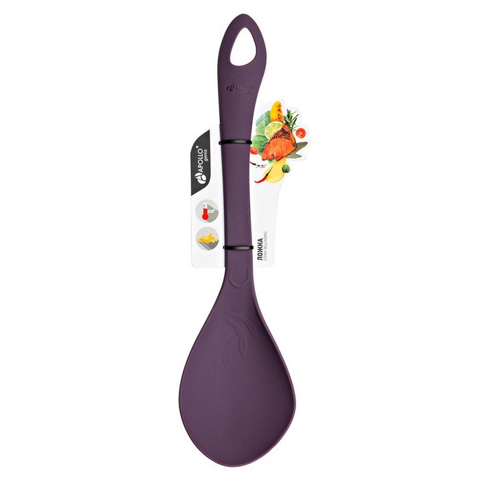 Ложка для гарнира "Bellissimo" цвет МИКС