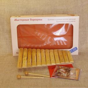 

Ксилофон Мастерская Сереброва диатонический (12 пластин)