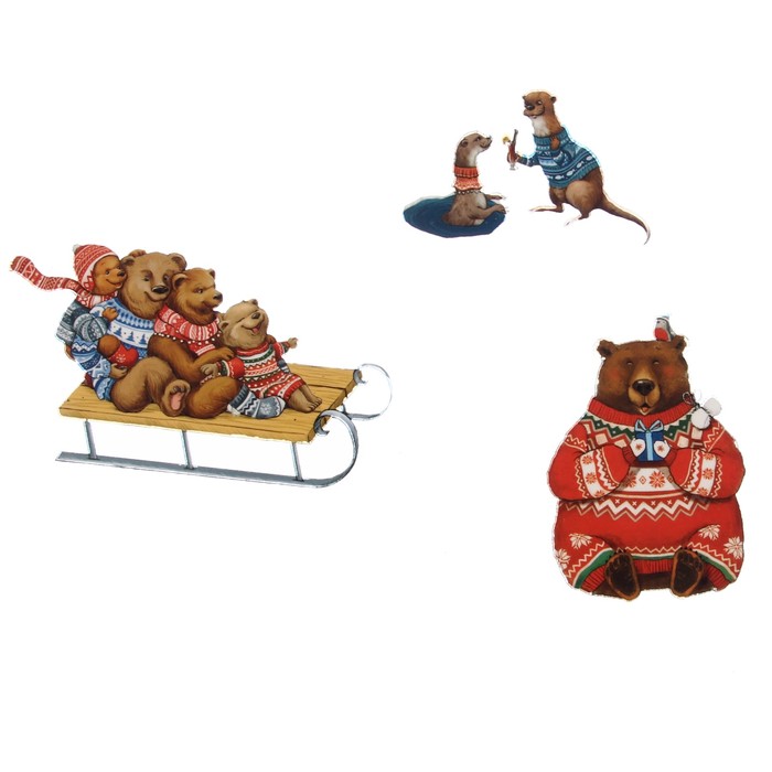 Термонаклейка в наборе «Друзья», 12 × 12 см