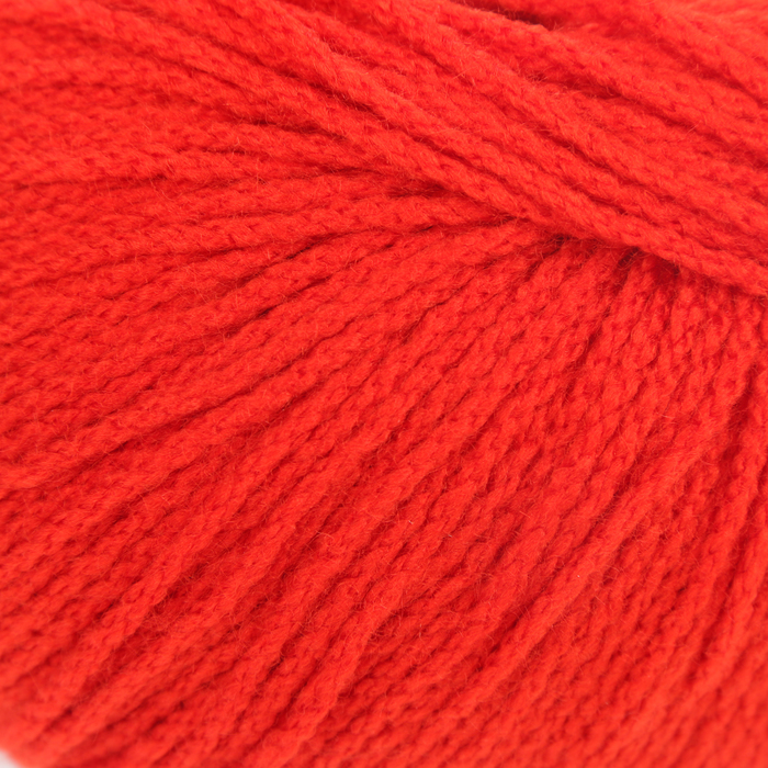 Пряжа "Камелия" 100% акрил 175м/100гр  (1449, алый)