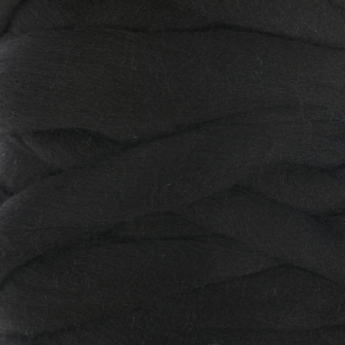 Пряжа "Пастила Superwash" 100% шерсть 50м/500гр (0140, черный)