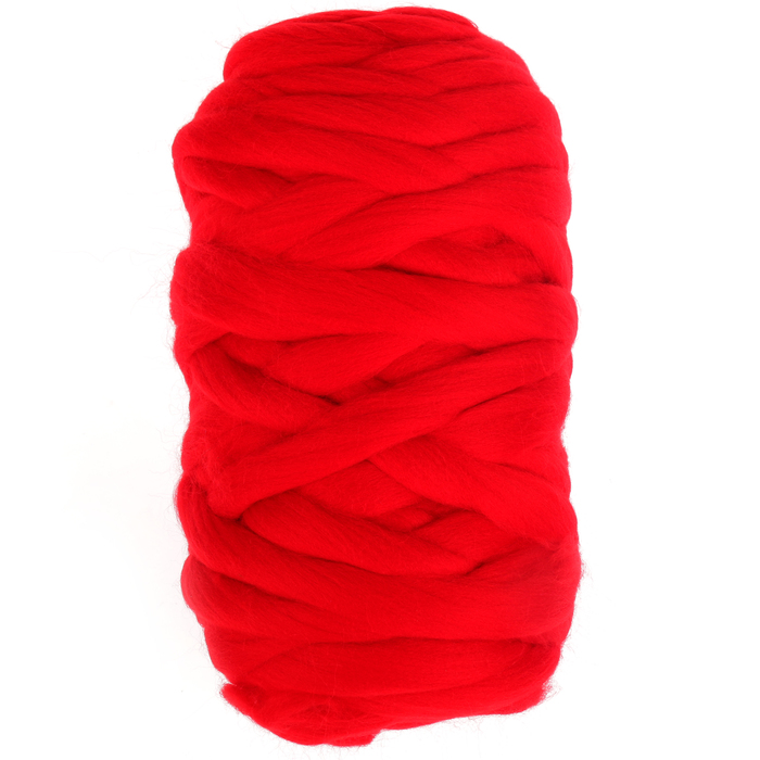 Пряжа "Пастила Superwash" 100% шерсть 50м/500гр (0042, красный)