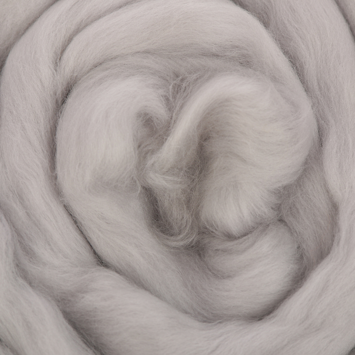 Гребенная лента 100% шерсть австрал. меринос 50гр (0813, светлые сумерки)