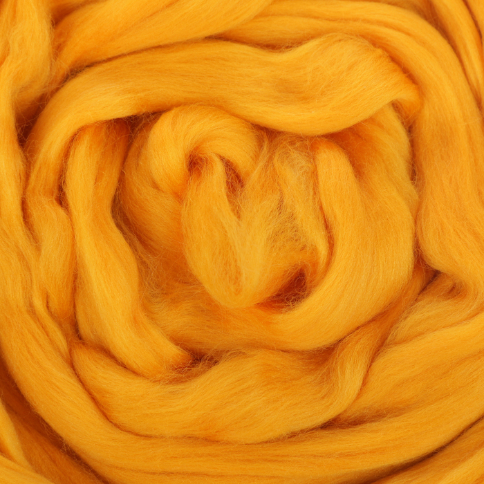 Гребенная лента 100% шерсть австрал. меринос 50гр (3860, листопад)