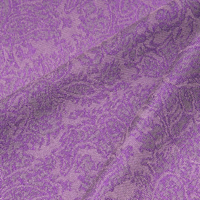 Палантин текстильный PJ1616_8, цвет сиреневый, размер 70х180