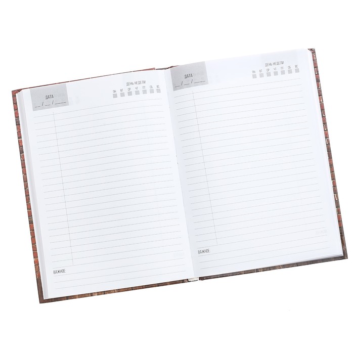 Ежедневник "Каждый день - это шаг на пути к успеху", А5, твёрдая обложка, 160 листов