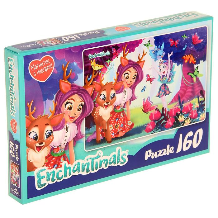 Пазл Энчантималс "Даниэсса и Пэттер", 160 элементов + магнитик