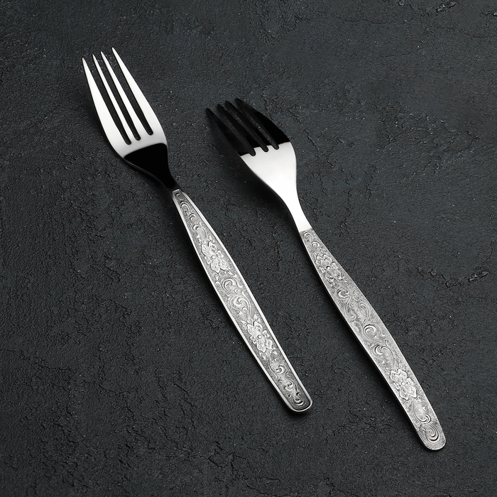 Вилка столовая 20 см "Весна", толщина 2 мм