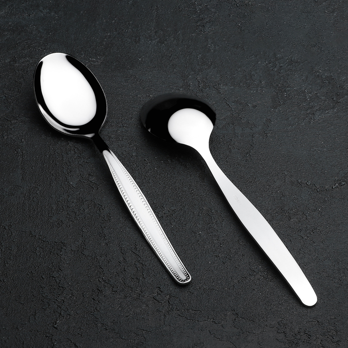 Ложка столовая 20,5 см "Жемчужина", толщина 2 мм