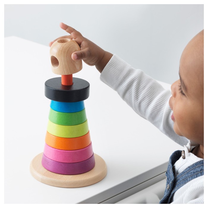 Пирамидка деревянная МУЛА