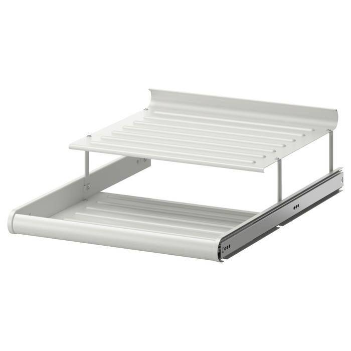 Выдвижная полка для обуви КОМПЛИМЕНТ, белый, 50x58 см