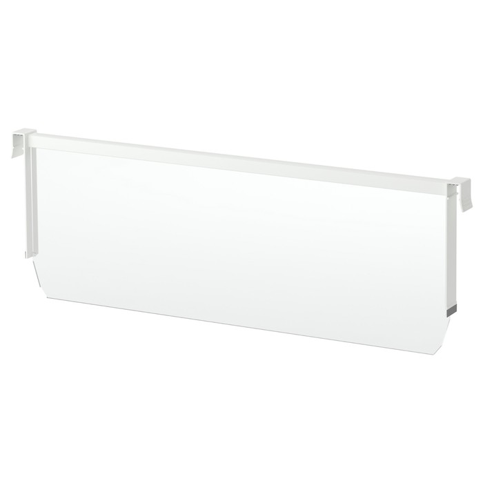 Разделитель МАКСИМЕРА, для высокого ящика, белый, прозрачный, 60 см