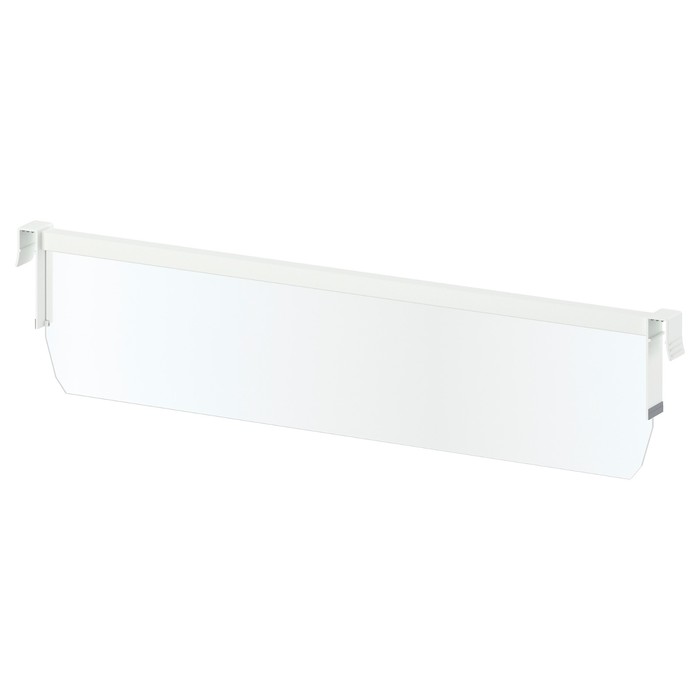 Разделитель МАКСИМЕРА, для среднего ящика, белый, прозрачный, 60 см