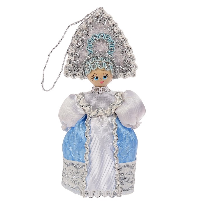 Сувенирная кукла подвесная "Снегурочка" МИКС