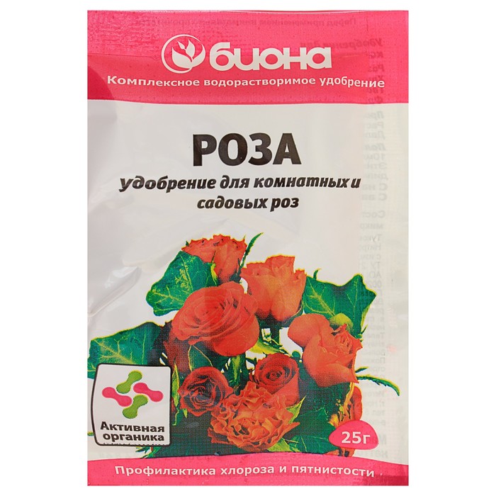 Удобрение комплексное "Биона" Роза, 25 г