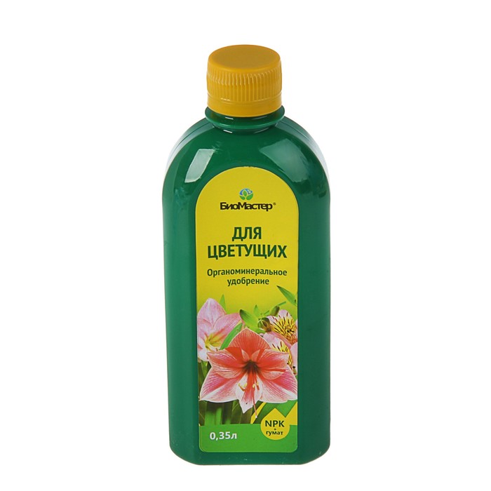 Удобрение комплексное "БиоМастер" для цветущих растений, 0,35 л