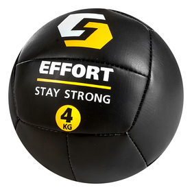 

Медицинбол 4 кг EFFORT, d 22 см, винилискожа