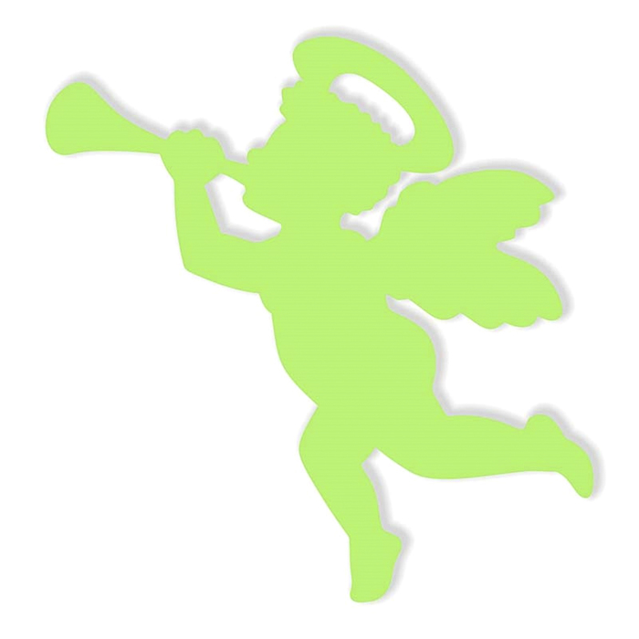 Фигурка светящаяся "Ангелочек" высота 10 см